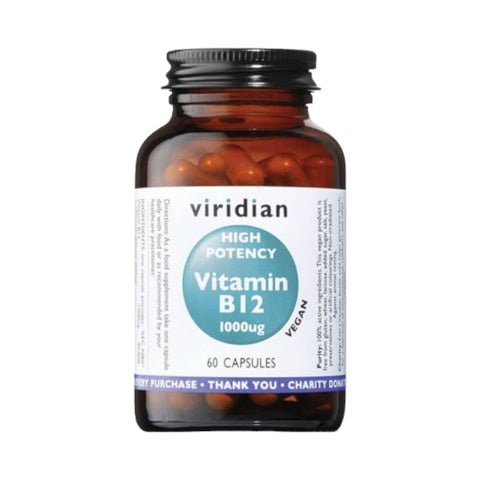 Visoko potencirani vitamin B12 1000 mg 60 kapsul