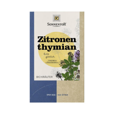 Bio čaj citronski timijan 18 vrečk
