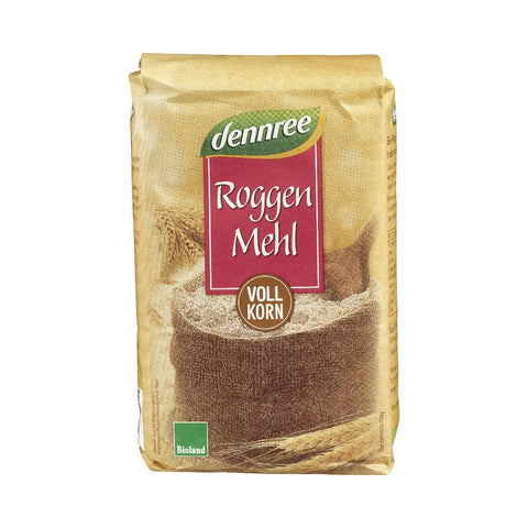 Bio ržena moka polnozrnata 1 kg