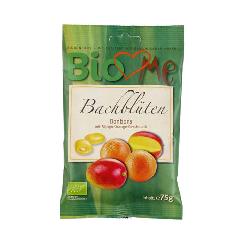 Bio bonboni bachovi mango pomaranča 75 g