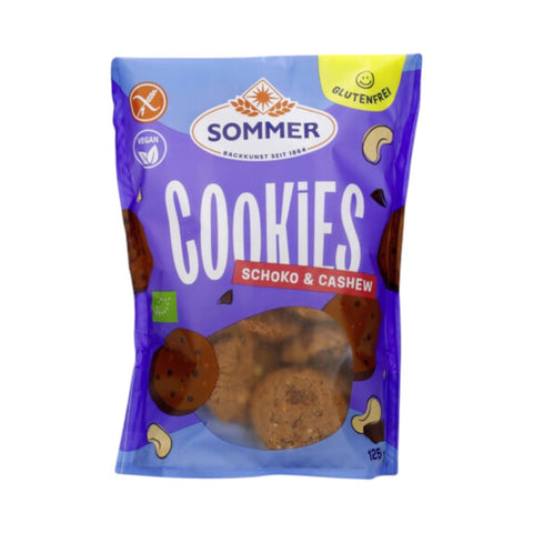 Bio piškoti čokolada indijski orešček 125 g