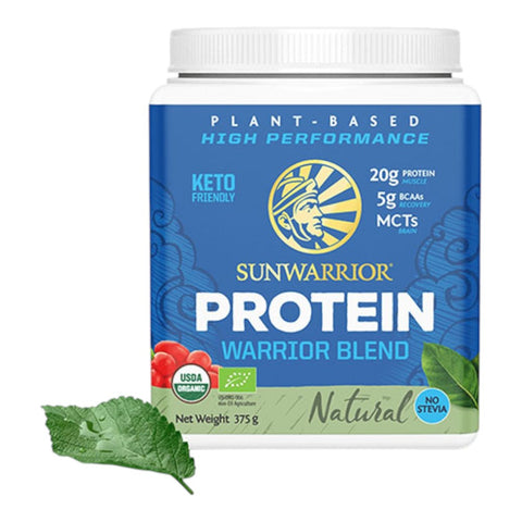 Bio rastlinske beljakovine warrior blend natur 375 g