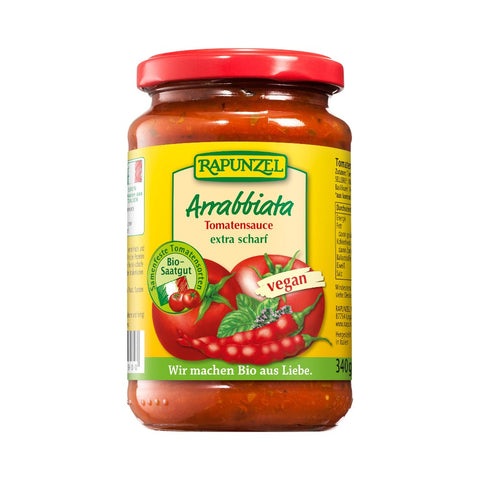 Bio paradižnikova omaka arrabbiata 335 ml