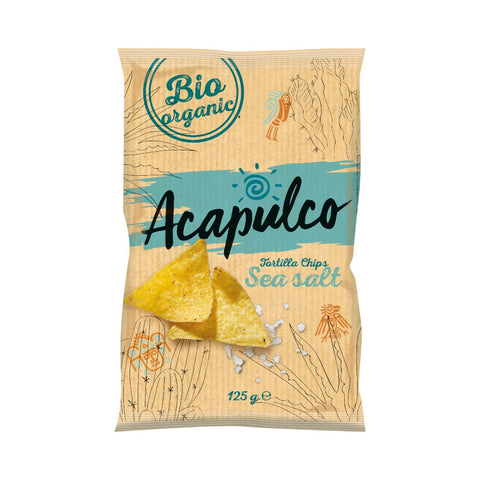 Bio koruzni čips tortilla natur 125 g