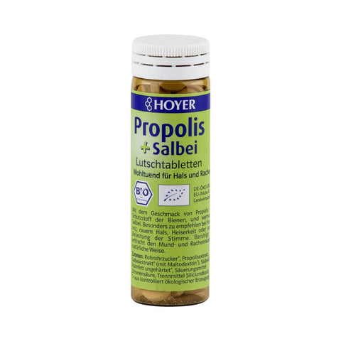 Bio pastile propolis žajbelj  60 pastil