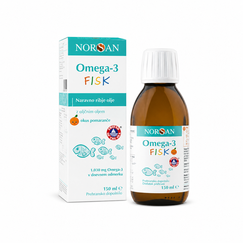 Omega 3 FISK olje 150 ml