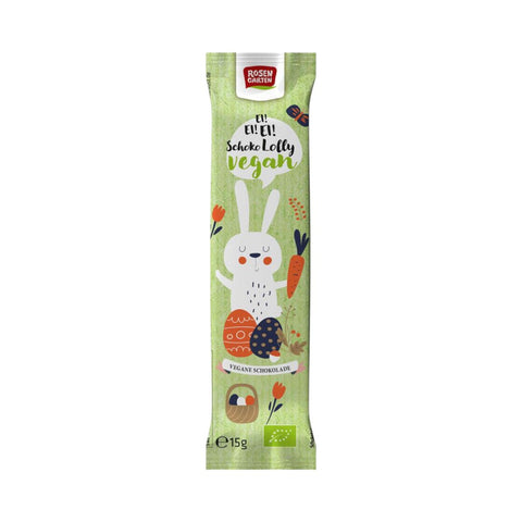 Bio veganska čokoladna lizika zajček 15 g
