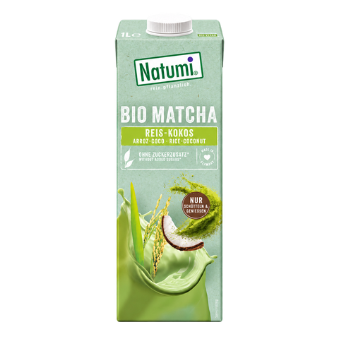 Bio napitek matcha kokos riž 1 l