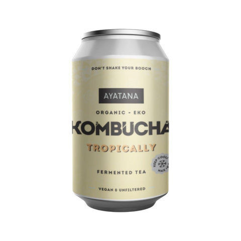 Bio kombucha Tropically pločevinka 330 ml