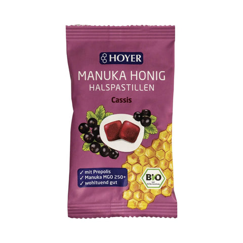 Bio pastile manuka med ribez 30 g