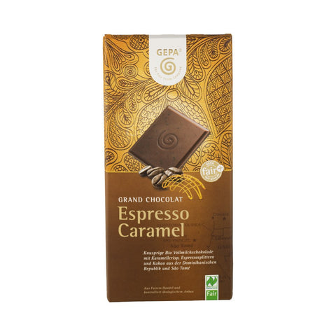 Bio čokolada espresso karamela 100 g