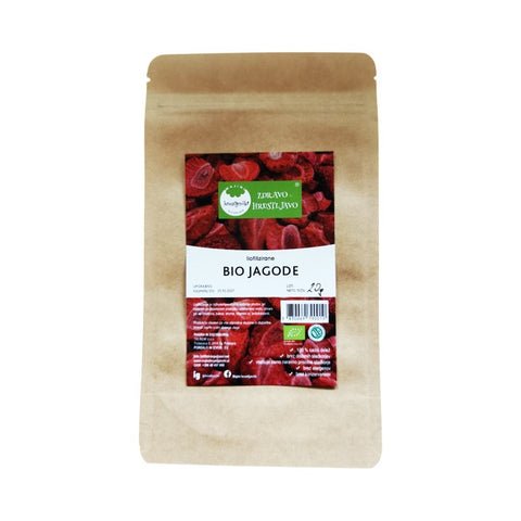 Bio liofilizirane jagode vrečka 20 g