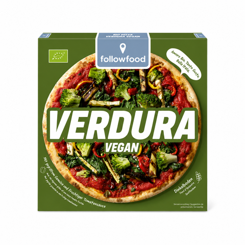 Bio veganska pirina pizza Verdura 335 g