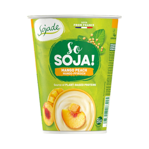 Bio sojin jogurt mango breskev 400 g