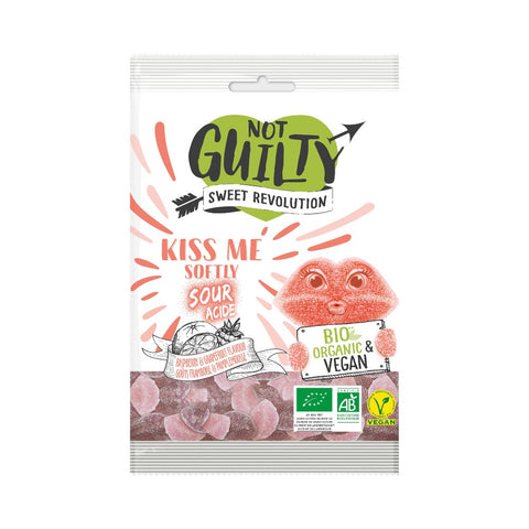 Bio bonboni gumi kisli Kiss me 100 g