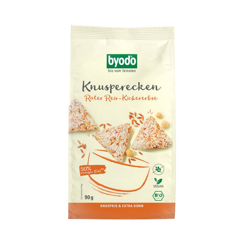 Bio krekerji hrustljavi rdeči riž čičerika 90 g