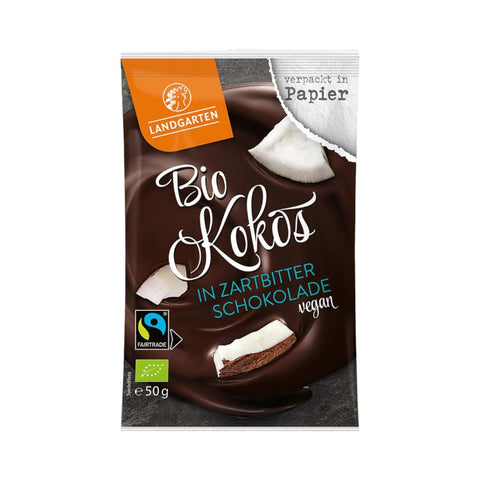 Bio kokos v temni čokoladi 50 g