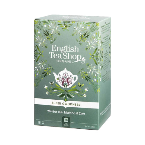 Bio beli čaj matcha cimet 20 vrečk