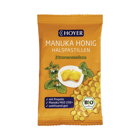 Bio pastile manuka med melisa 30 g