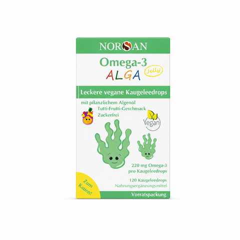 Omega 3 ALGA vegan želeji algice 45 kos