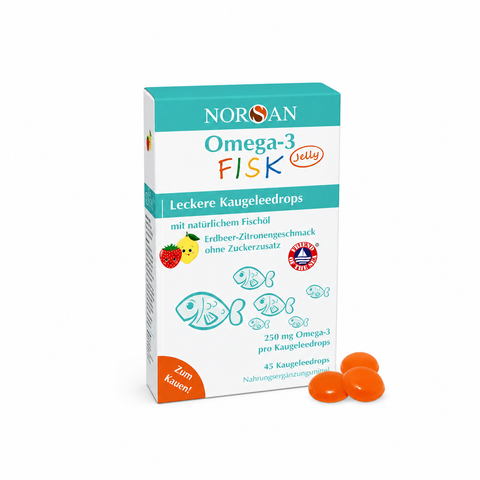 Omega 3 FISK želeji ribice 45 kos