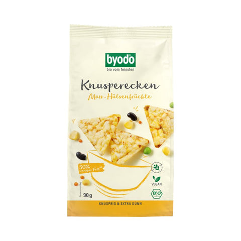 Bio krekerji hrustljavi koruza stročnice 90 g