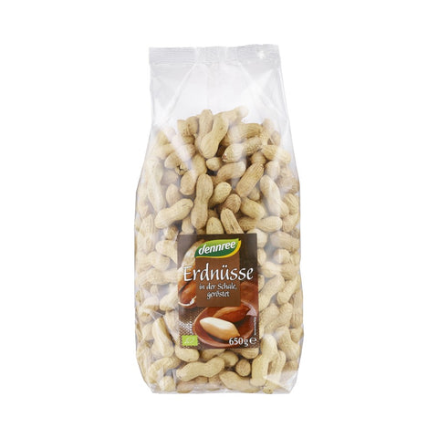 Bio praženi arašidi v lupini 650 g