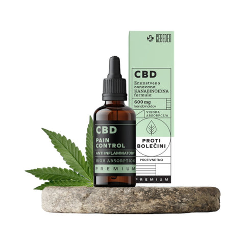 Bio CBD proti bolečini 600mg 10 ml