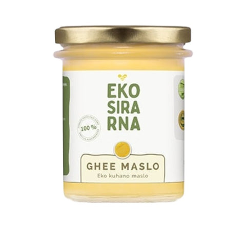 Ekološko domače kuhano ghee maslo 150 ml