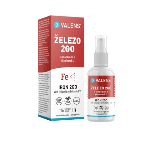 Železo 2GO ustno pršilo 50 ml