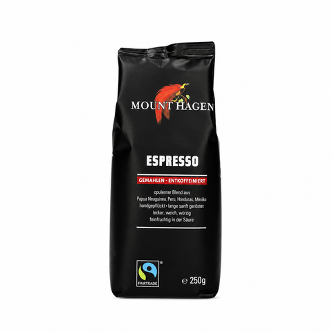 Bio espresso kava mleta brez kofeina 250 g