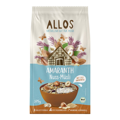 Bio muesli amarant oreščki 375 g