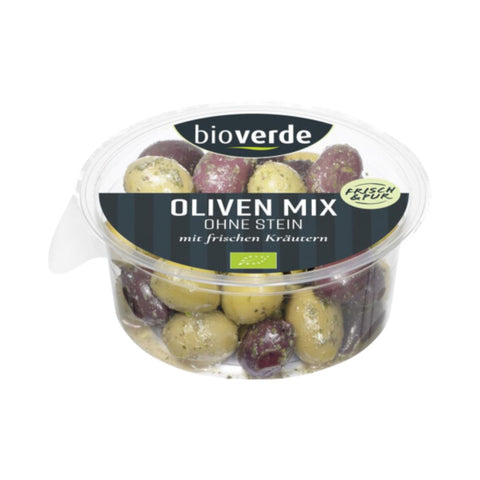 Bio olive mešane brez koščic 150 g