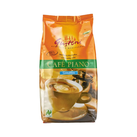 Bio kava Piano arabica mleta 500 g