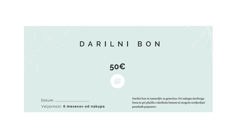 Darilni bon Dobra misel