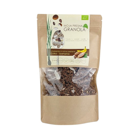 Bio presna granola čokolada banana 230 g