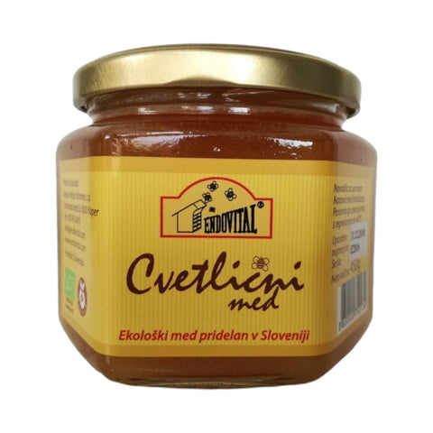 Bio cvetlični med slovenski 350 g
