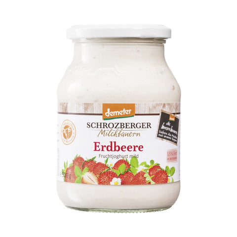 Bio mlečni jogurt jagoda 500 g