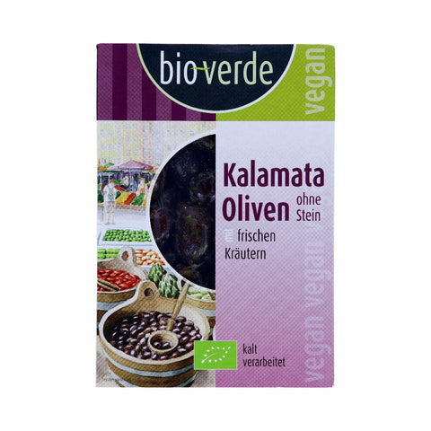 Bio olive kalamata z zelišči 150 g