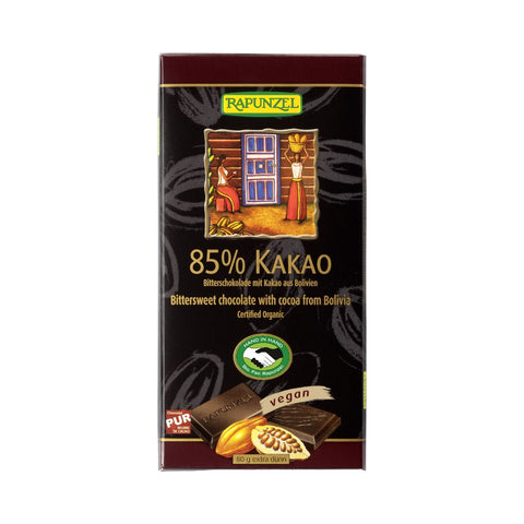 Bio čokolada temna 85% 80 g