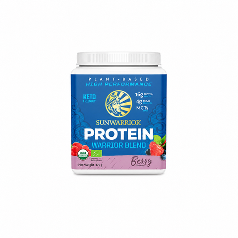 Bio rastlinske beljakovine warrior blend jagodičevje 375 g