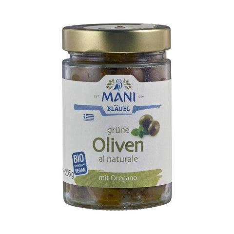 Bio olive zelene 205 g