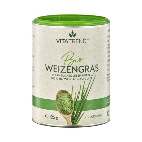 Bio pšenična trava v prahu 125 g