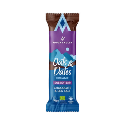 Bio energijska ovseno datljeva ploščica čokolada morska sol 50 g