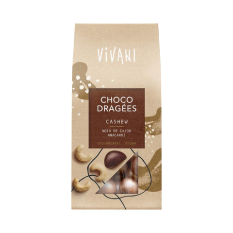 Bio indijski oreščki obliti s čokolado 75 g