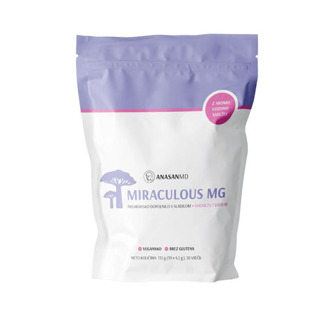 Miraculous magnezij brez arome  30  vrečk