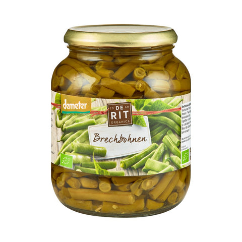 Bio stročji fižol v slanici 680 g