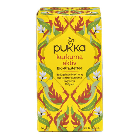 Bio čaj kurkuma ingver galgant 1,8 g x 20