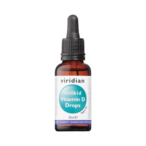 Viridikid vitamin D3 kapljice za otroke 30 ml